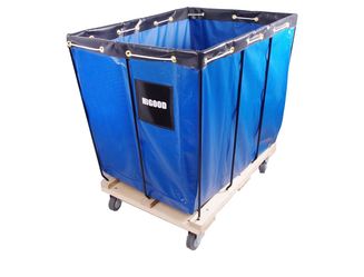 New in a sealed box Basket Trucks Blue 12 Bushel Knock Down Truck, 15.0 cu. ft, 600 lb, 36" L X 26" W X 34" H Capacity(E355)