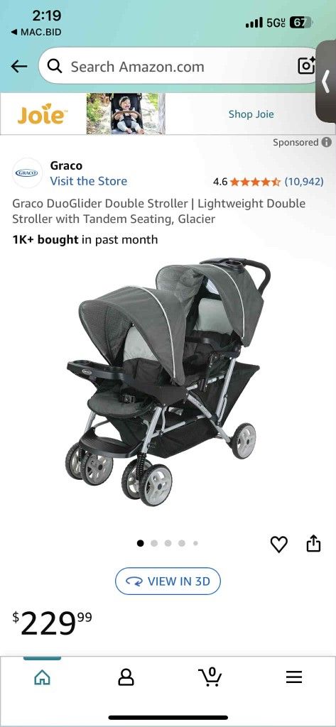 Graco Dobble Stroller