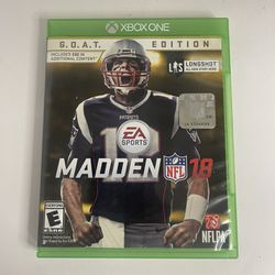 Madden NFL 18: G.O.A.T. Edition Microsoft Xbox One