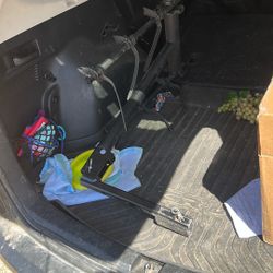 Three bike trailer hitch.