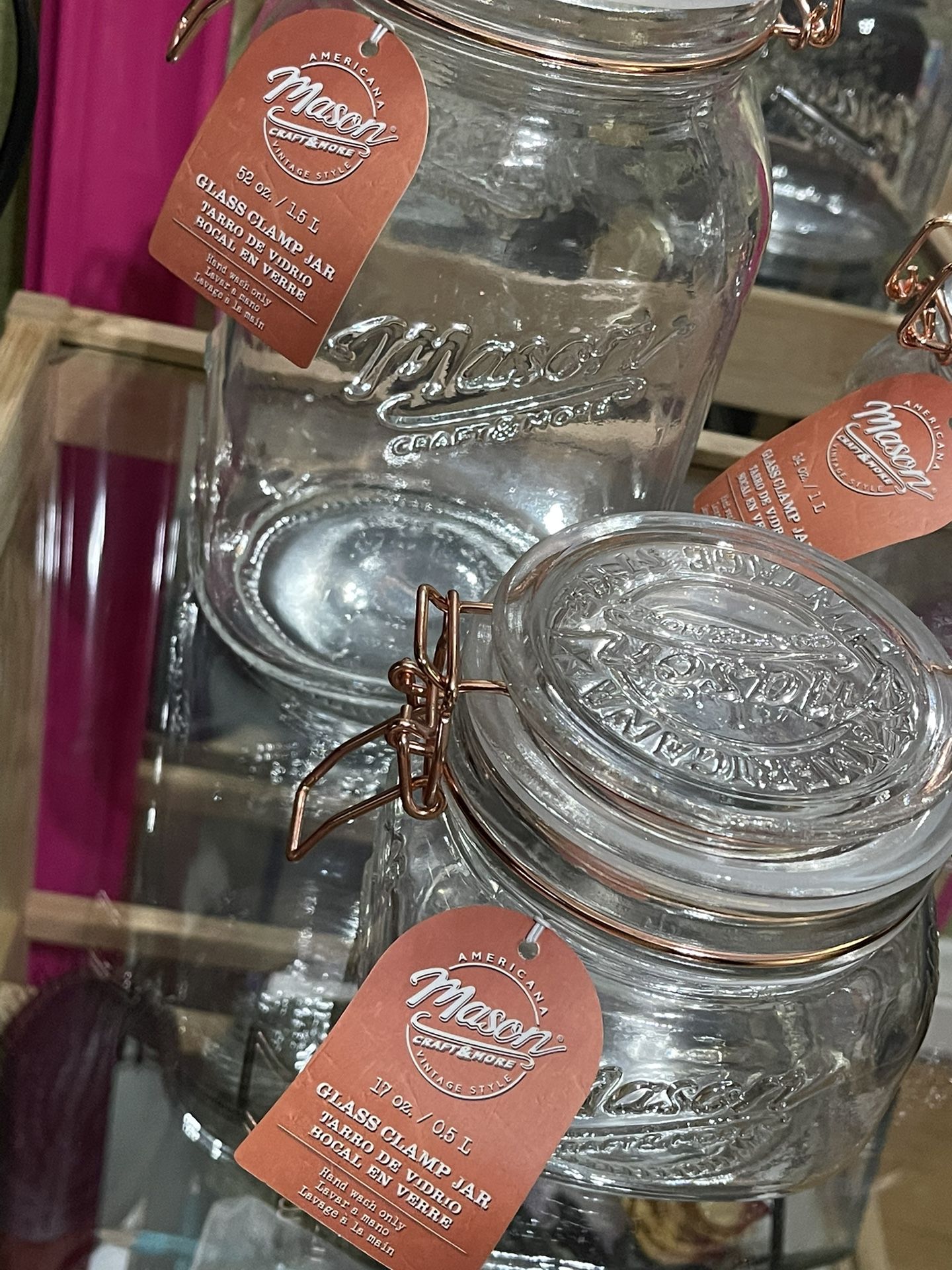 8 Large Mason Jars for Sale in Oakley, CA - OfferUp