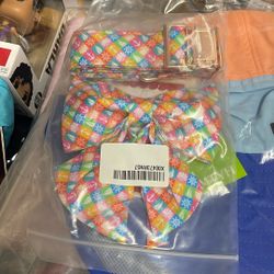 Dog collar and bow