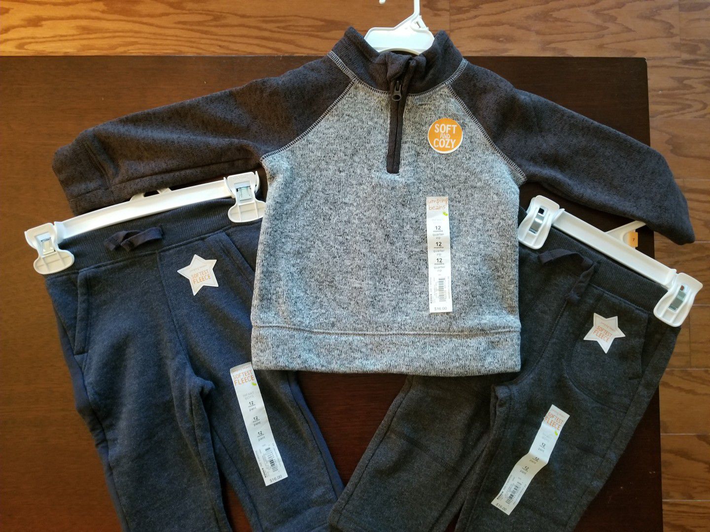 NEW 12-month baby boy clothes