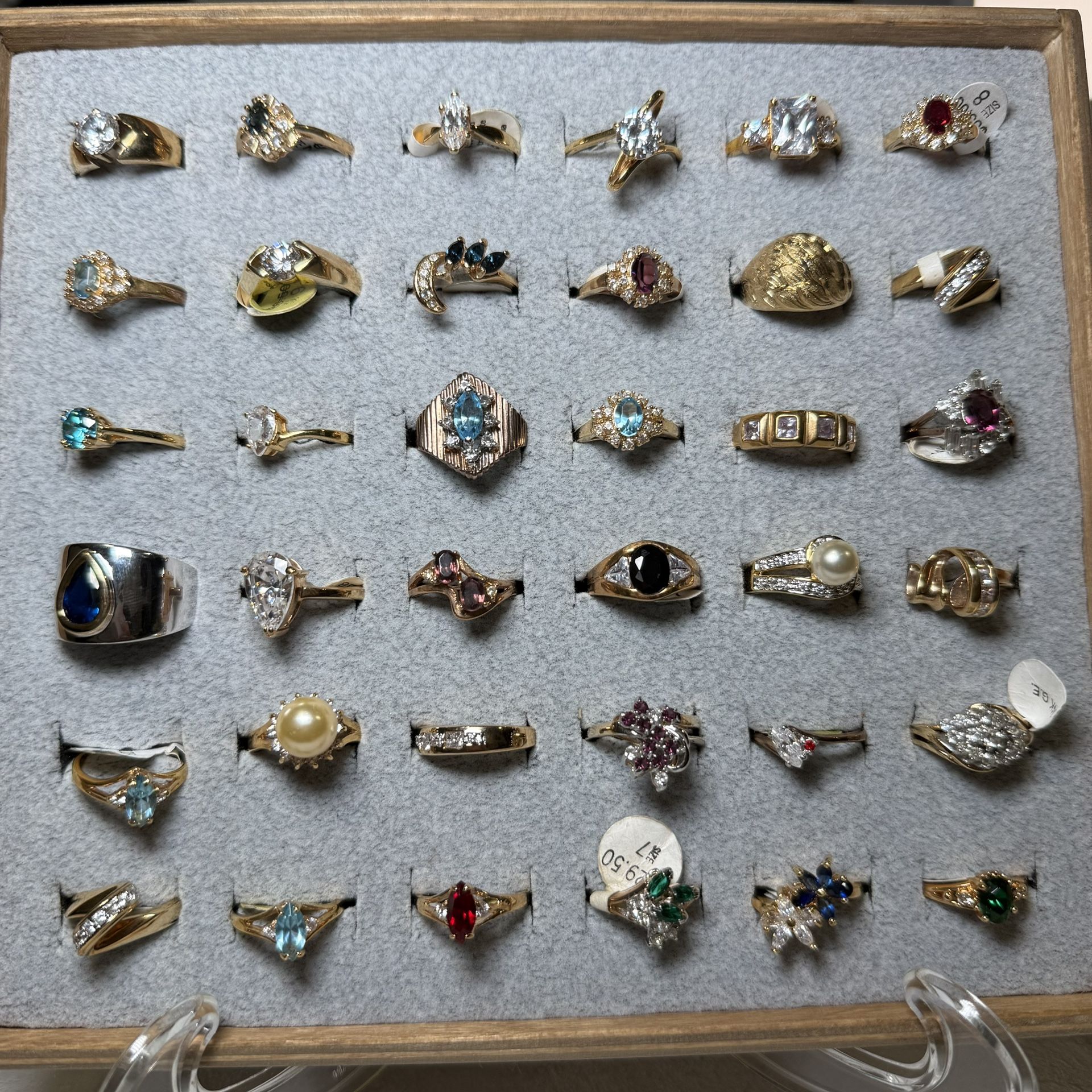 Costume Jewlery 14k 36 Lot Gold Plated