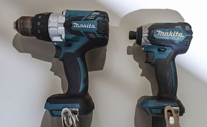 18v Makita Drill and Impact Driver Set
