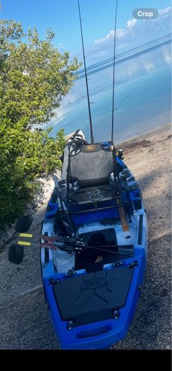 Pedal kayak for fishing