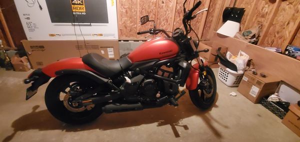 2016 kawasaki vulcan s candy matt orange