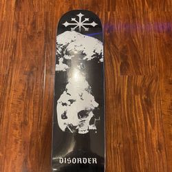 Brand New Sealed Nyjah Huston Disorder Apocalypse 8.125” Skateboard Deck