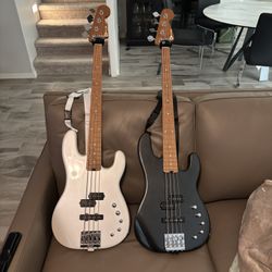 Charvel Pro Mod San Dimas Basses With Enki Case