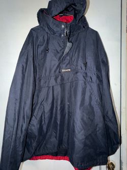Ralph Lauren Chaps Navy Pullover Anorak Windbreaker Jacket