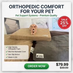 Dog Bed - Orthopedic - Different Sizes