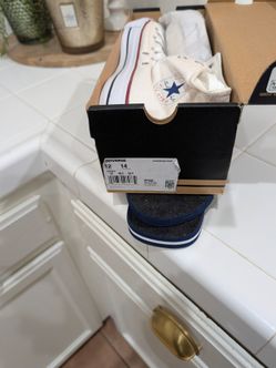 converse new size 13 white canvas