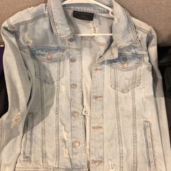 No Boundaries Ripped Jean Jacket 