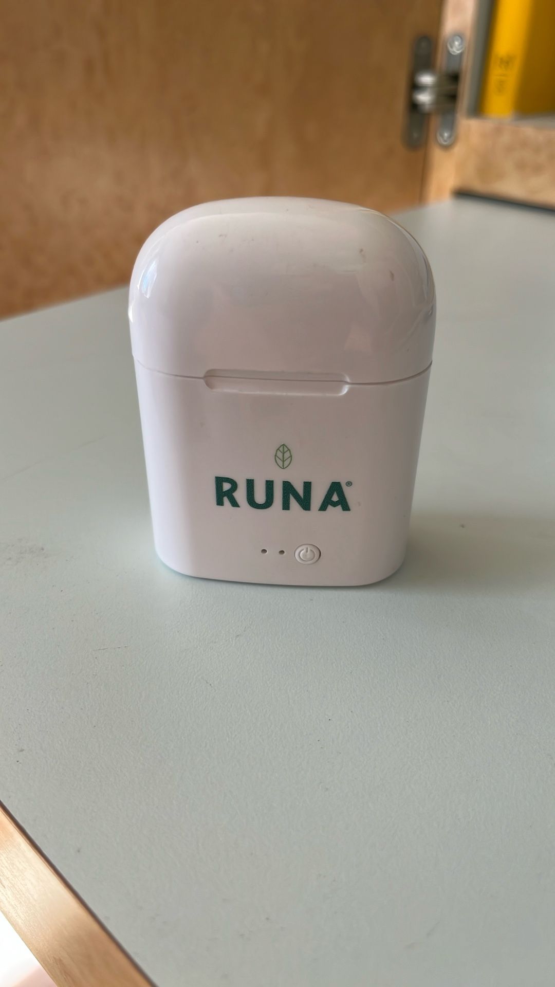 Earbuds with case and cord