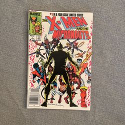 The X- Men And Micronauts #1,2,3,4 Full Set
