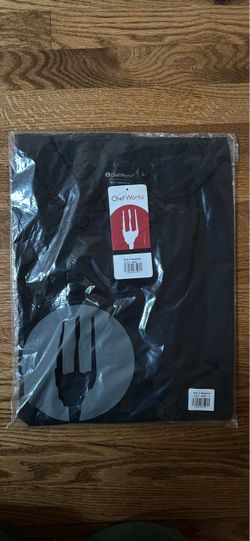 Chef Works Chef Coat- Large, Black