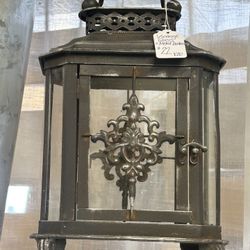 Vintage Lantern Candle Decor