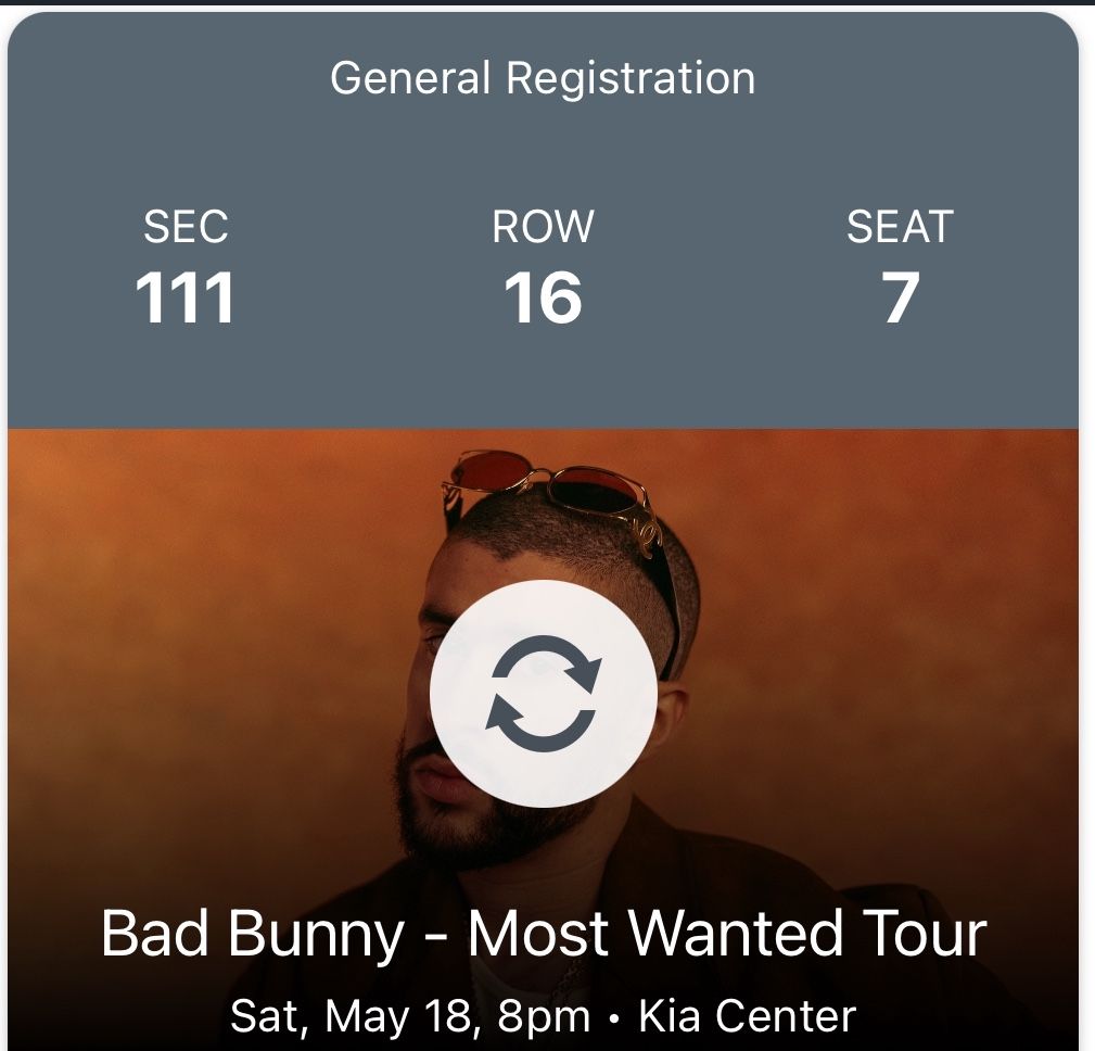 Bad Bunny Tickets