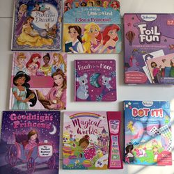 Princess Books + Activity Bundle – $23