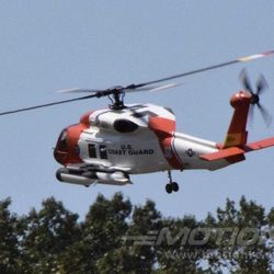 Align T-Rex 450 in Coast Guard Rescue Body. 