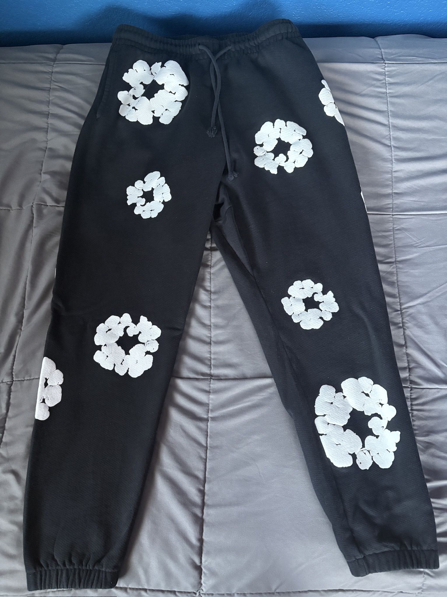 Denim Tears Black Sweatpants Size S