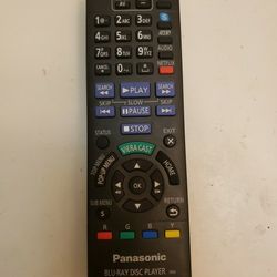 Panasonic BluRay Remote N2QAYB000574 DVD Player Remote Control IR6 