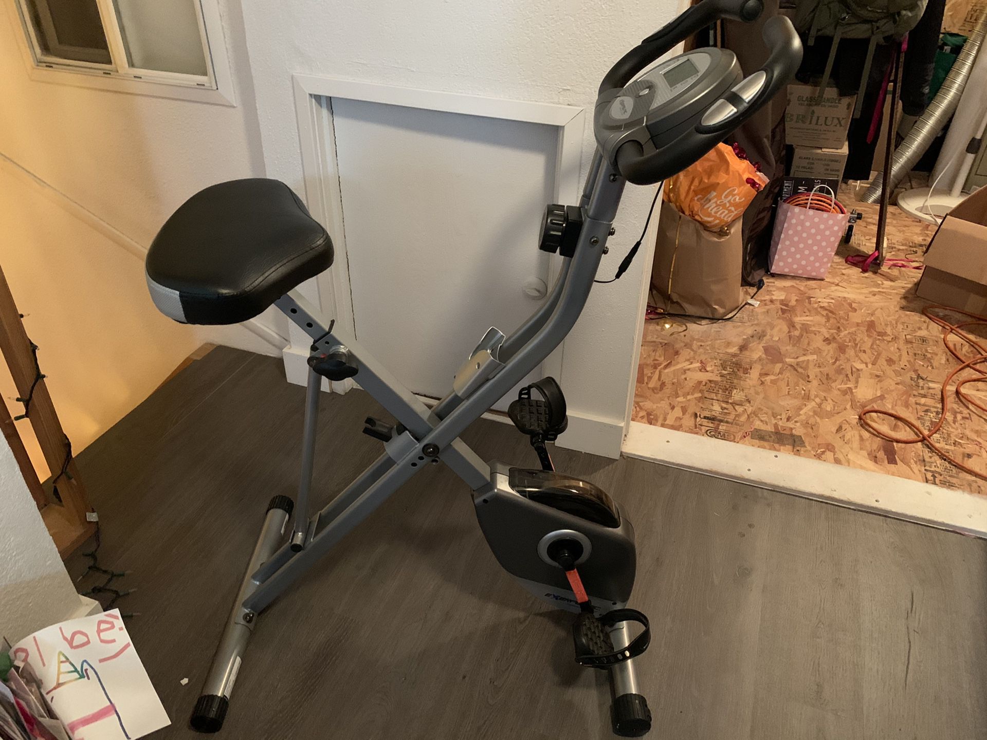 Exercise Bike with Pulse Monitoring
