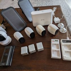 Security WIFI camera bundle - Arlo pro, Reolink, Ring Doorbell pro. SEE DESCRIPTION.