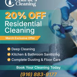 Residential cleaning march Offer