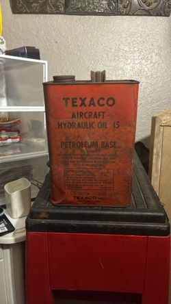 Vintage TEXACO Aircraft Gas Can