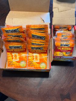 Hand warmers and toe warmers