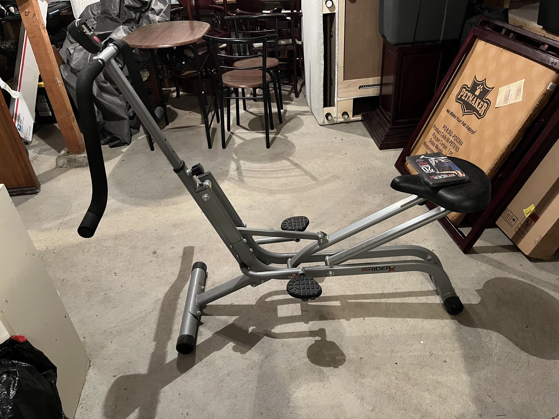 Exercise Machine With DVD