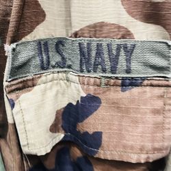 US Navy Camouflage Used $15 Size Medium
