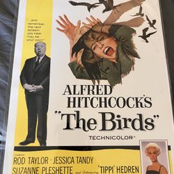 The Birds Universal Studios Poster 