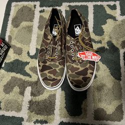 Size 11 RARE Camo Vans