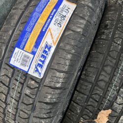 4 Zeetex Tires Barely Used 