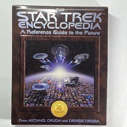 Star Trek Encyclopedia Computer Game Guide to the Future SSI Staff 1997 4 CD-ROM