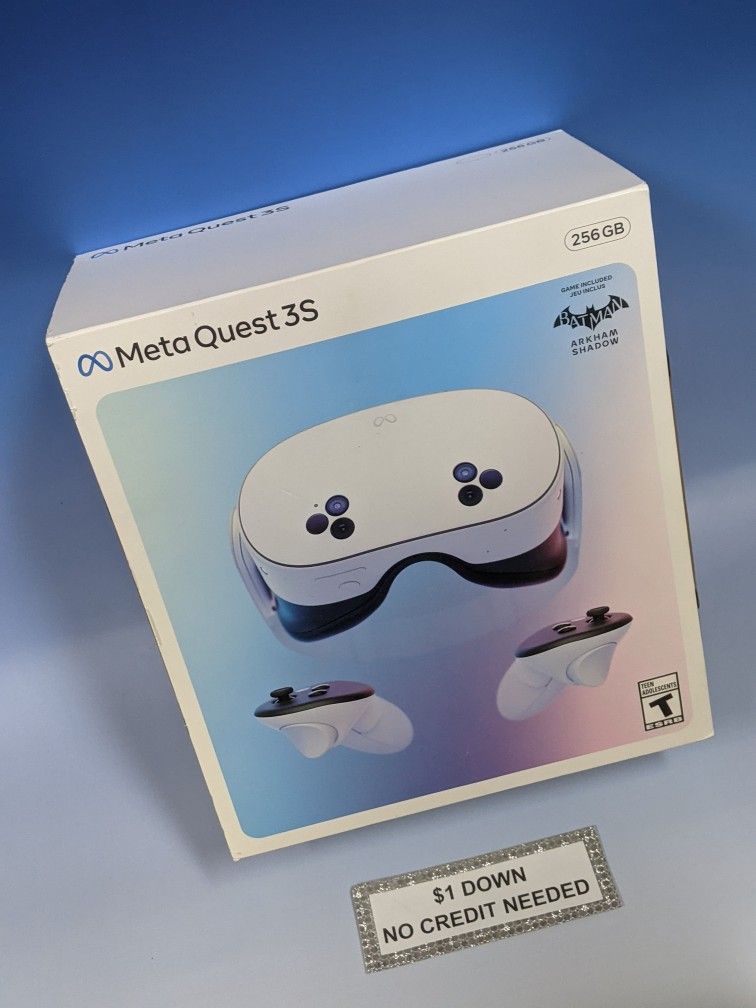 Meta Quest 3s Game Console New Pay $1 today and pay the rest later