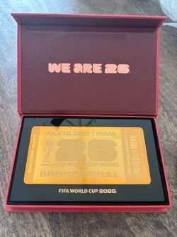 FIFA hospitality ticket