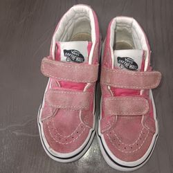 Girl Pink Vans Size 11c