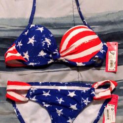 ~Brand New W Tags Bikini~Juniors Small~$12 For Top & Bottom~Purchased From Target~