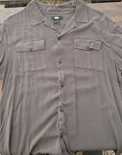 Paige Button Down Short Sleeve Collared Shirt Mens