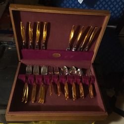 Stainless Steel Flatware, 8 Person Service.