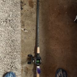 Okuma SST bait casting rod W/ Abu garcia reel 