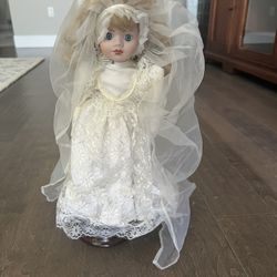Porcelain Bride Doll
