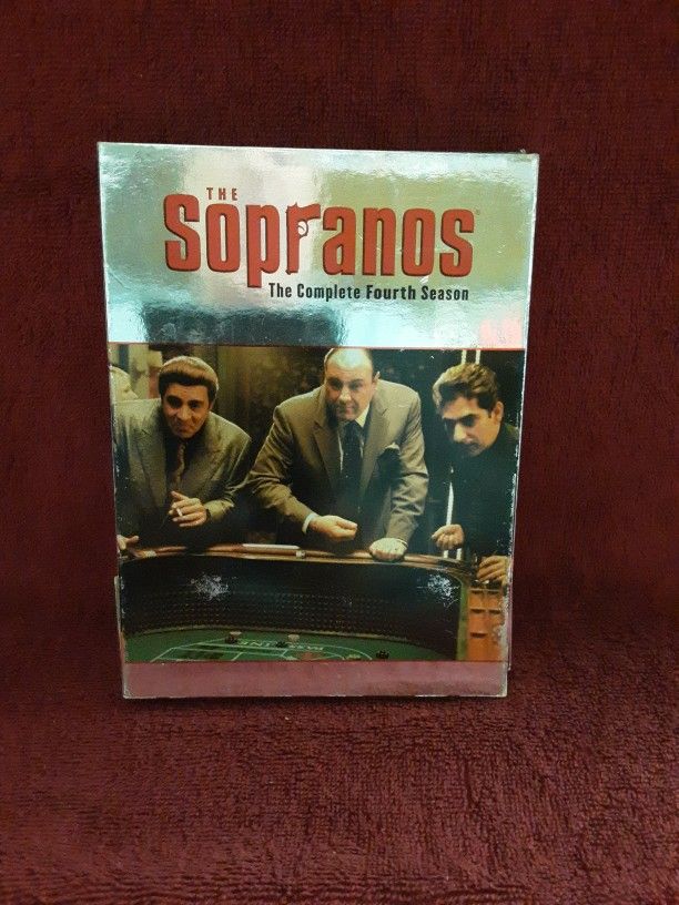HBO The Sopranos The Complete Fourth Season 4 4th DVD 4 Disc Set