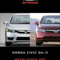 Honda Civic Headlights 