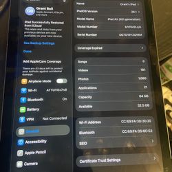 iPad Air 4th Generation 