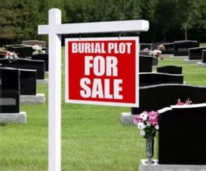 Double Depth Burial Plot (for Two Caskets)