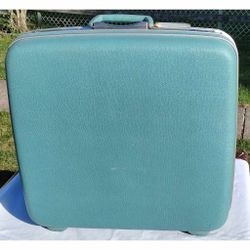 Large Vintage Retro Samsonite Silhouette Suitcase 21" x 21" x 8" RETRO LUGGAGE ( No  Key )